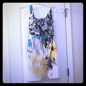 Tahari Watercolor Dress Sz 4